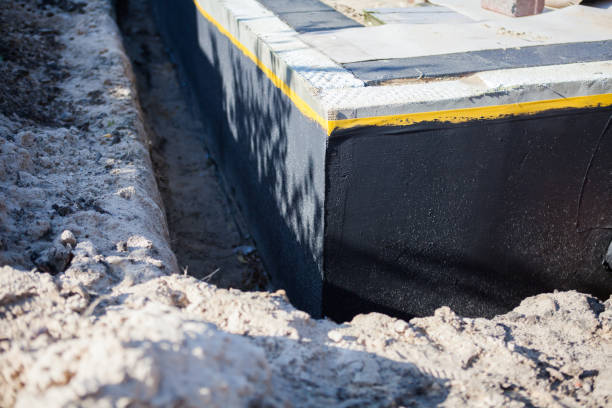 Crawl space vapor barrier installation in Columbus, MN